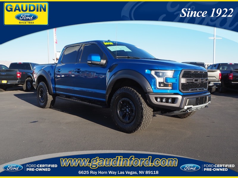 Certified Pre Owned 2018 Ford F 150 Raptor 4wd